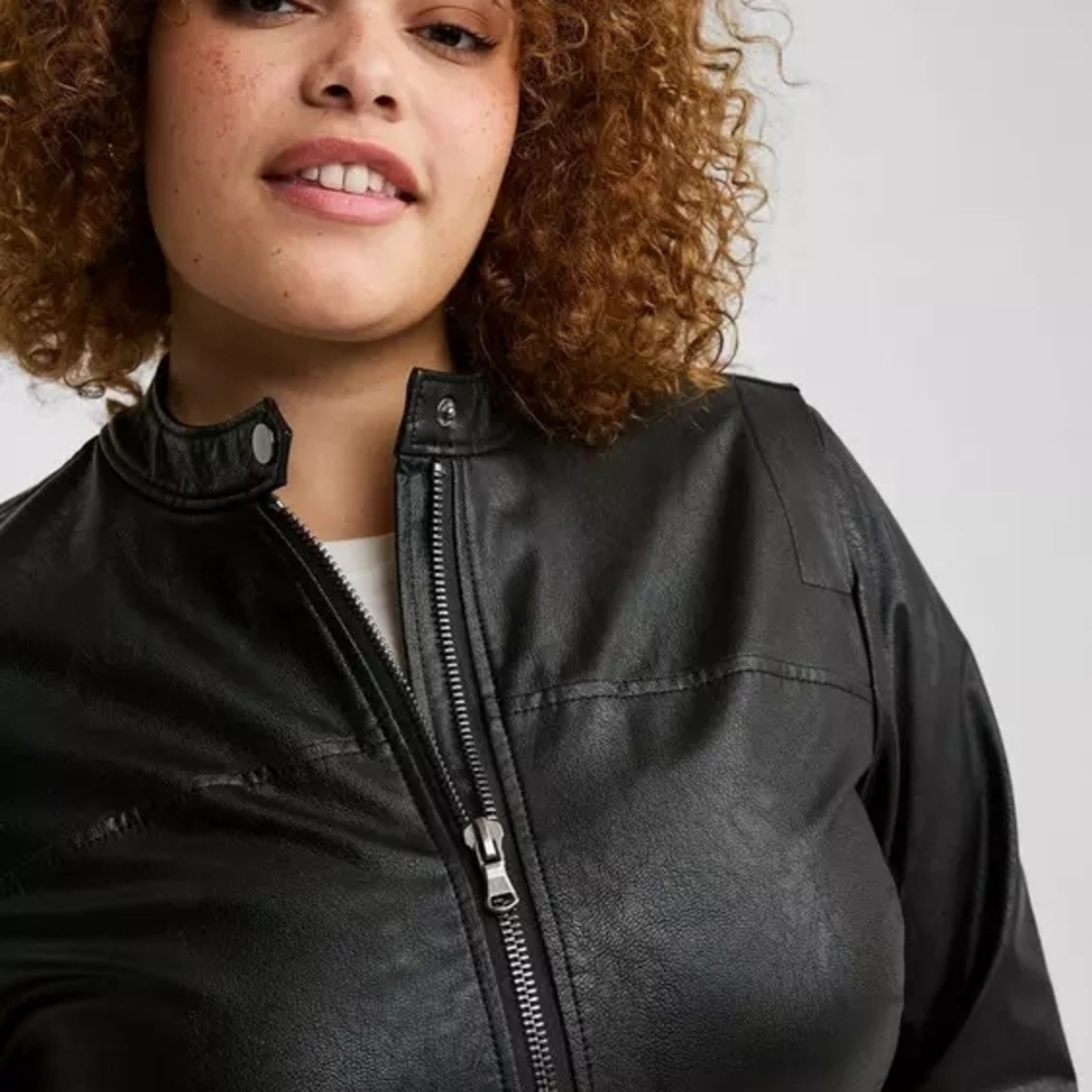 Women's Black Leather Jacket